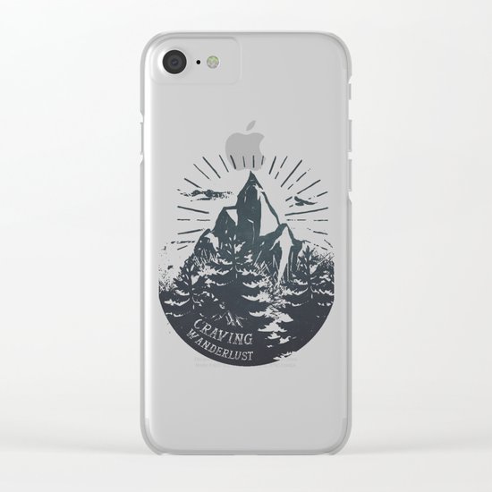 Craving wanderlust III Clear iPhone Case