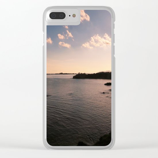 sunset in Sardinia Clear iPhone Case