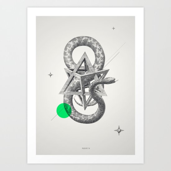 Archetypes Series: Rebirth Art Print
