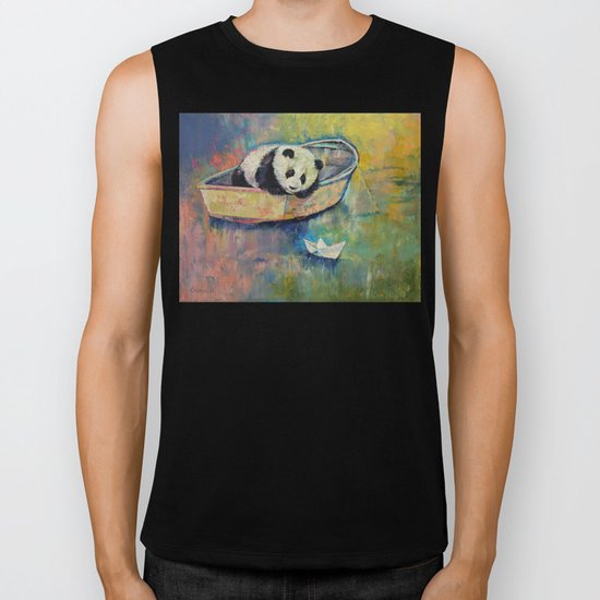 Paper Boat Biker Tank
