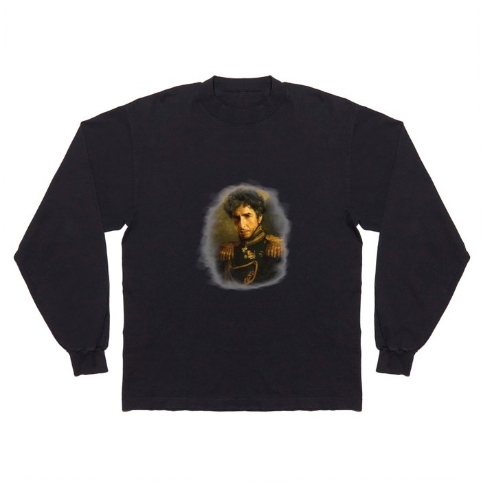 Bob Dylan - replaceface Long Sleeve T Shirt