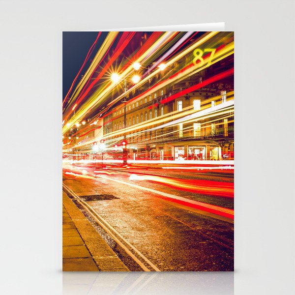 Great Britain Photography - Phonebooth Beside The Budy Traffic Stationery Cards