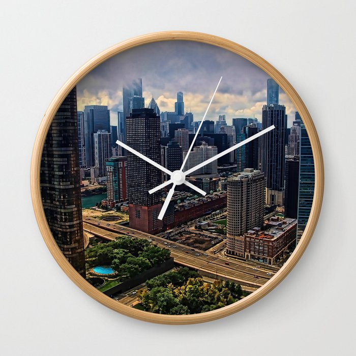 Chicago City Wall Clock