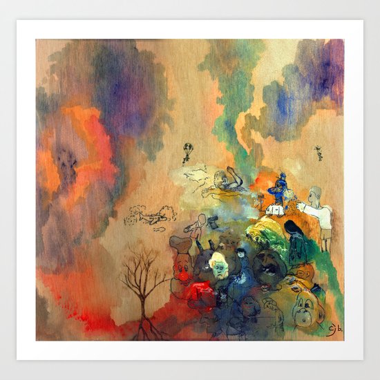 Garbage Heap Art Print