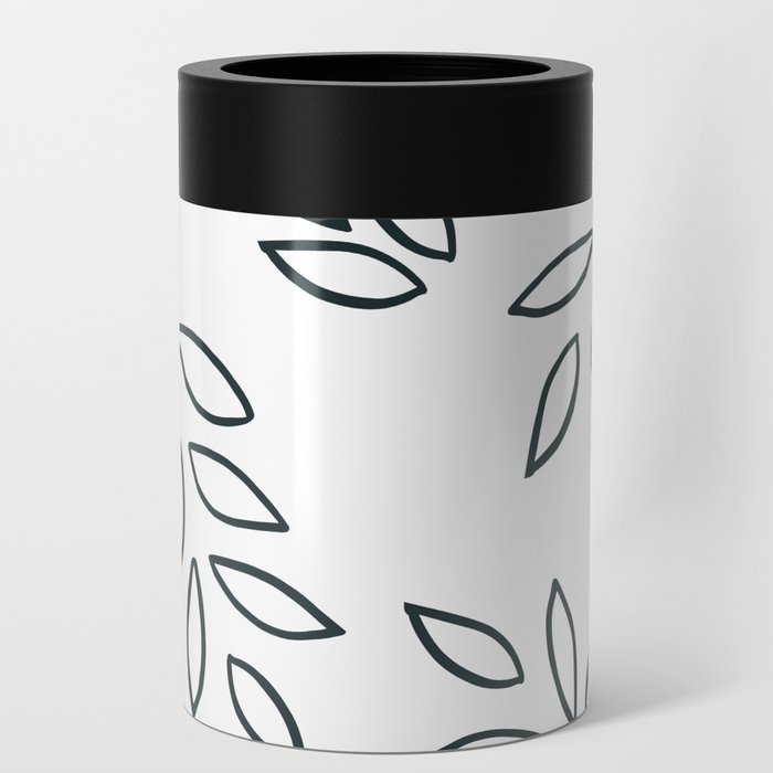 Simple floral pattern Can Cooler