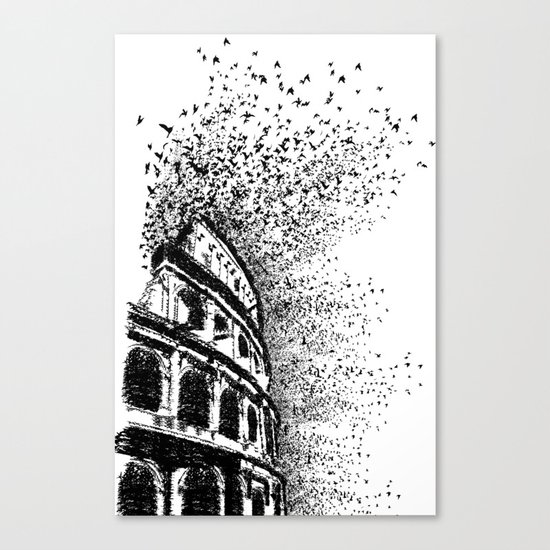 Bird House Canvas Print