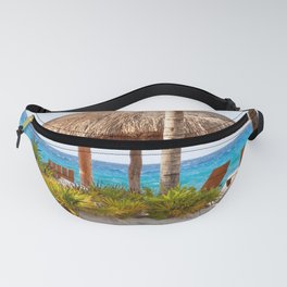 Vacation Time in the Caribbean - Cozumel, Mexico Fanny Pack