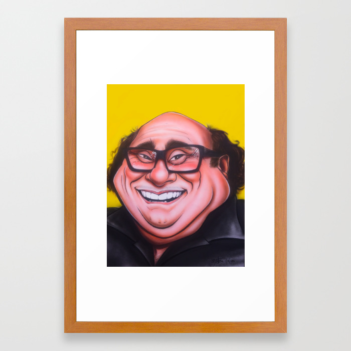 Danny Devito Always Sunny Framed Art Print By Infiltr8arts