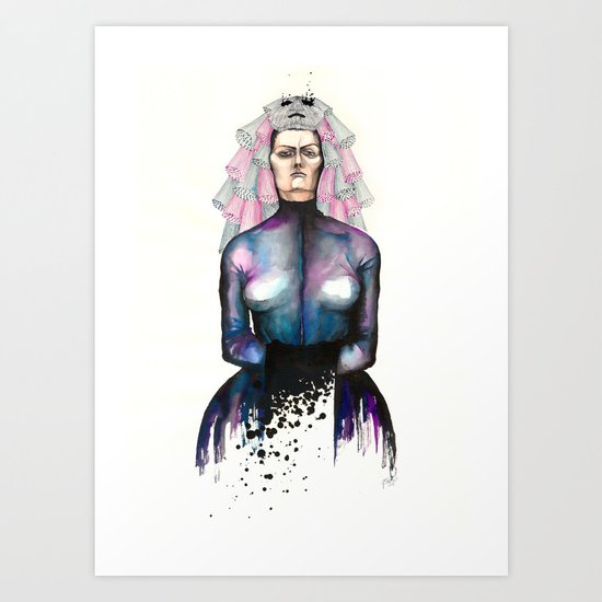 The Woman Art Print