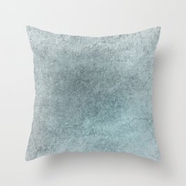 Soft Blue stucco Throw Pillow