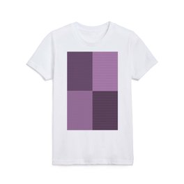 Trendy Luxury Purple Collection Kids T Shirt