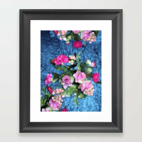 Out of the Blue Framed Art Print