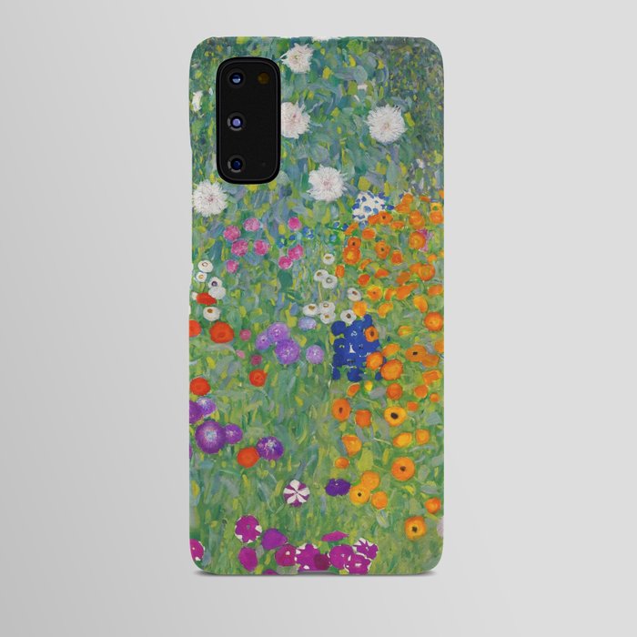 Gustav Klimt Flower Garden Floral Art Nouveau Android Case