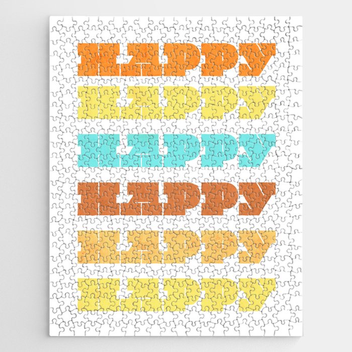 Happy Happy Happy Jigsaw Puzzle