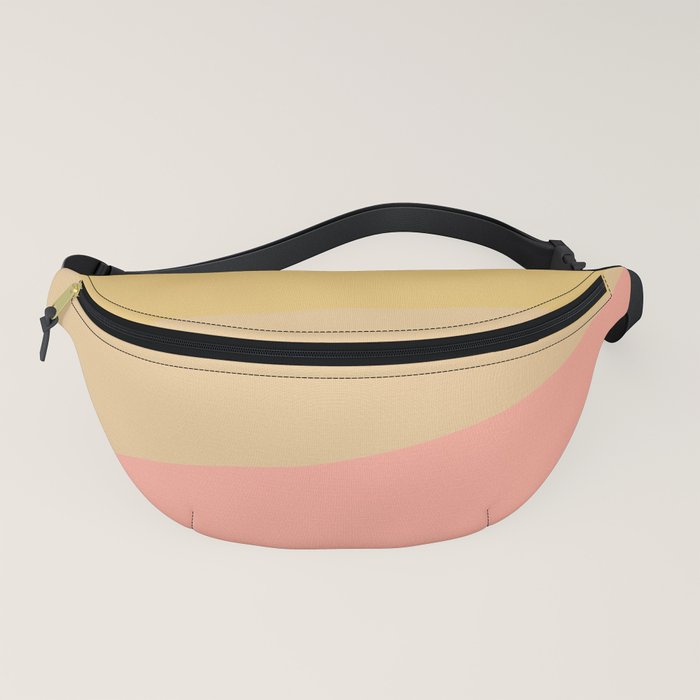 color block fanny pack