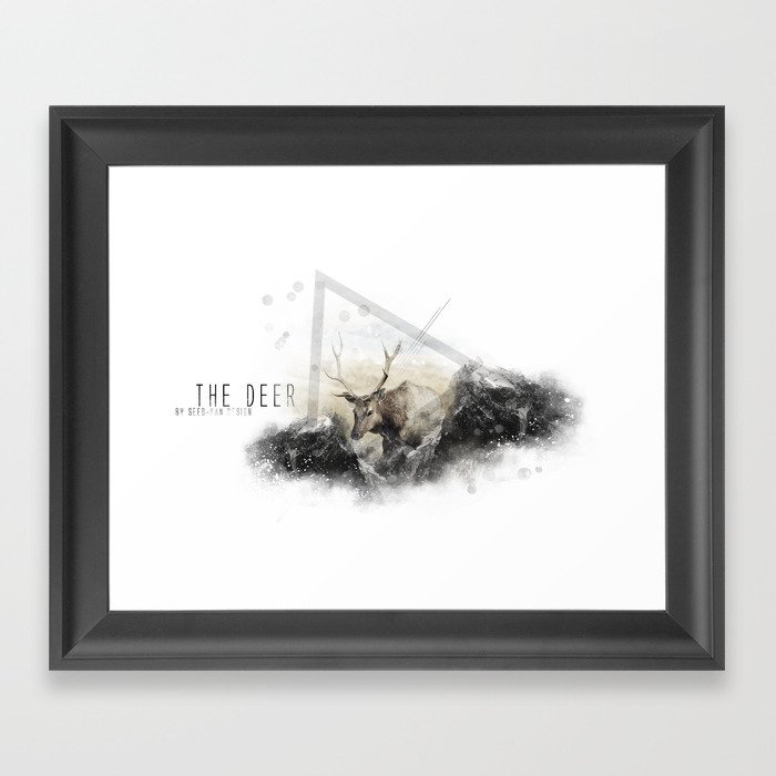 The Deer II Framed Art Print