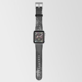 Aerial Glacier Six, B & W - Alaska Apple Watch Band