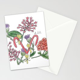 Flowers of Aries Stationery Card