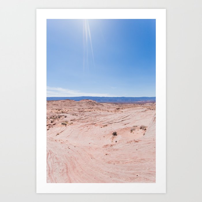 Utah Desert Landscape Photography Art Print