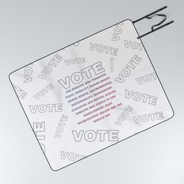 Vote Picnic Blanket