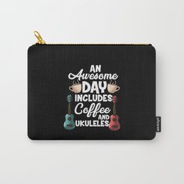 Ukulele Player & Coffee Drinker Carry-All Pouch