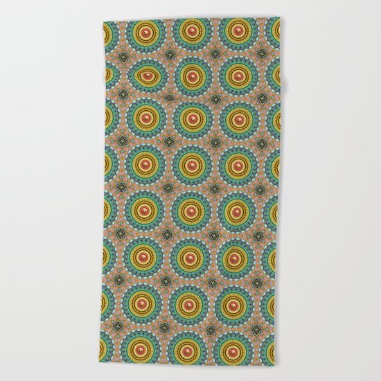 Panoply Pattern Beach Towel