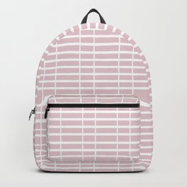 Pink Train Tracks Backpack