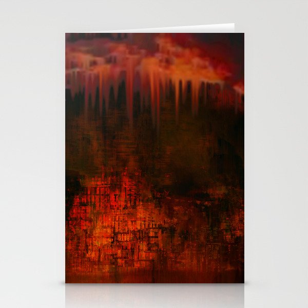 Cave 02 Golden Fantasy In Palace Wonderful World 07 11 16 Stationery Cards By Menchulica