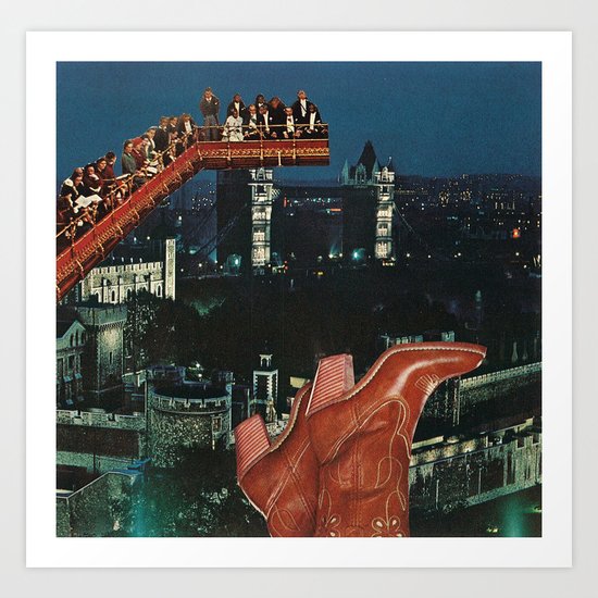a glorious view Art Print