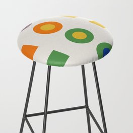 Chevreul Laws of Contrast of Colour, Plate VI, 1860, Remake Bar Stool