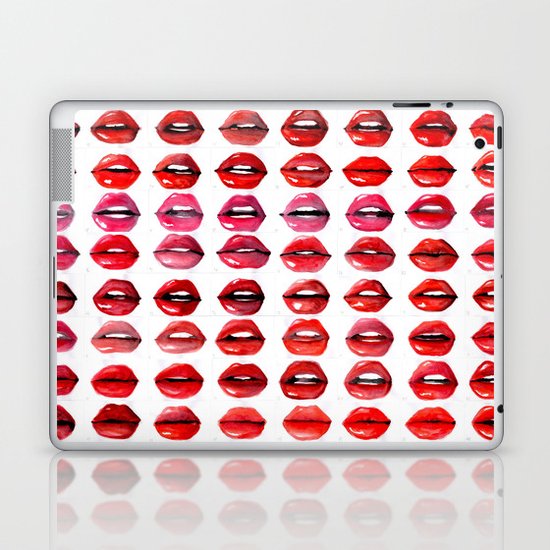 Lips Quote Laptop & iPad Skin