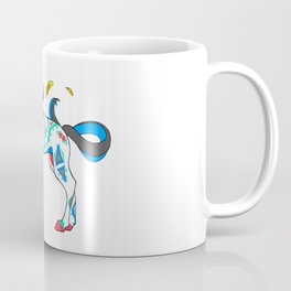 Native Spirit 2 - A Minimal Horse Illustration Coffee Mug