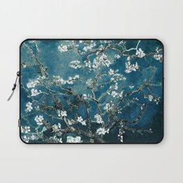 Van Gogh Almond Blossoms : Dark Teal Laptop Sleeve
