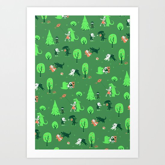 Field of Love Art Print