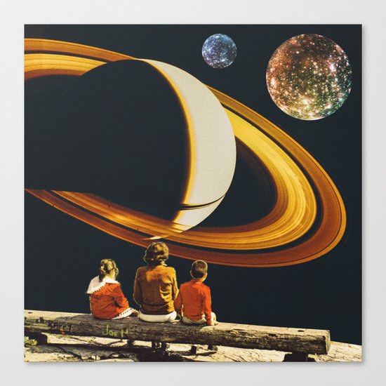 Planetary Canvas Print