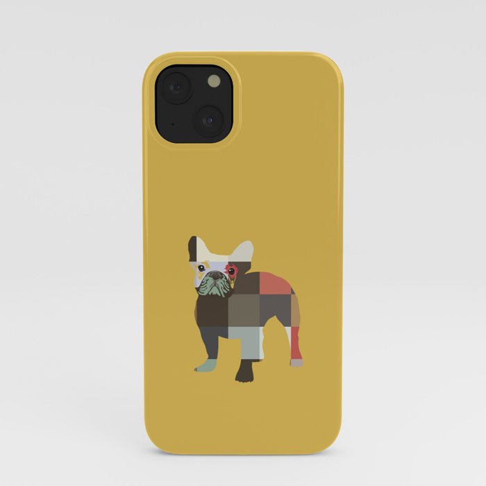 French Bulldog pop art print iPhone Case