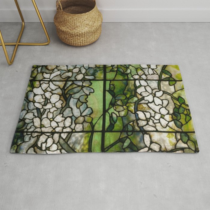 Louis Comfort Tiffany - Decorative stained glass 2. Rug
