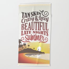 Beautiful Summer Beach Towel