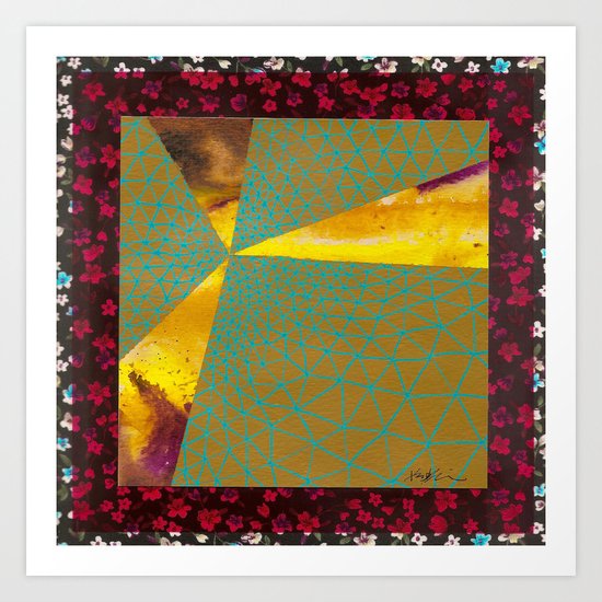 temporal shift 1 Art Print