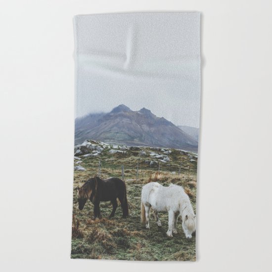 Iceland X Beach Towel
