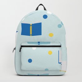 Books Pattern Backpack