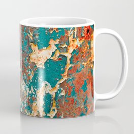 Vintage color grange texture background. Coffee Mug
