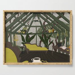 Haunted Interiors: Conservatory  Serving Tray