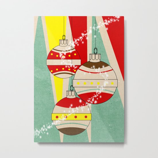 CHRISTMAS CARD Metal Print