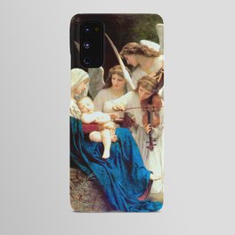 Madonna and Child Jesus and Angels Virgin Mary Art Our Lady Painting Android Case