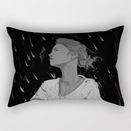 Raindrops Rectangular Pillow