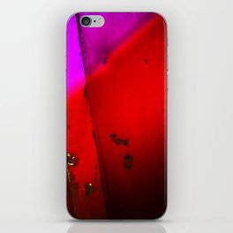Purple,Red and Black iPhone Skin
