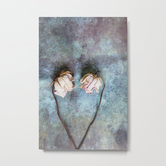 Heart of Roses II Metal Print