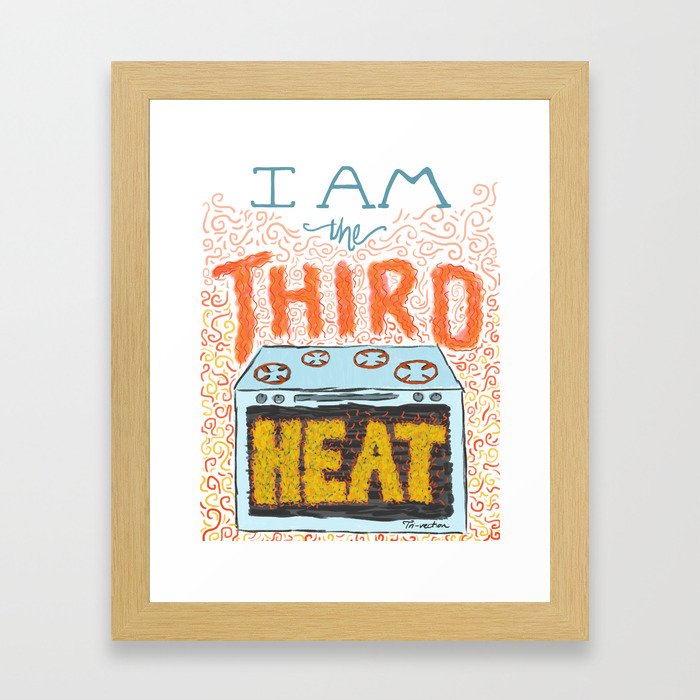 30 Rock's I Am the Third Heat Framed Art Print