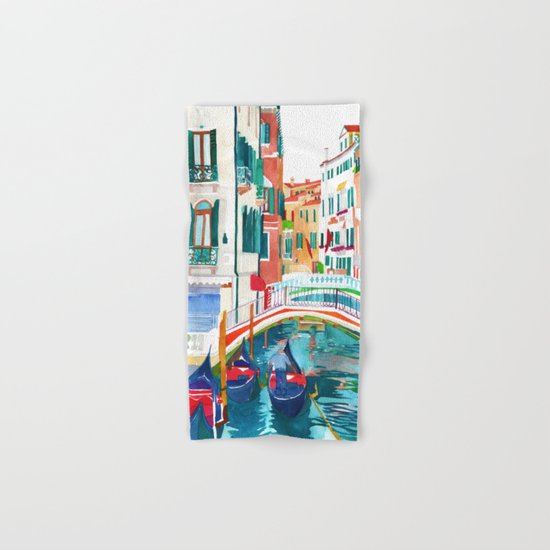 Canal in Venice Hand & Bath Towel